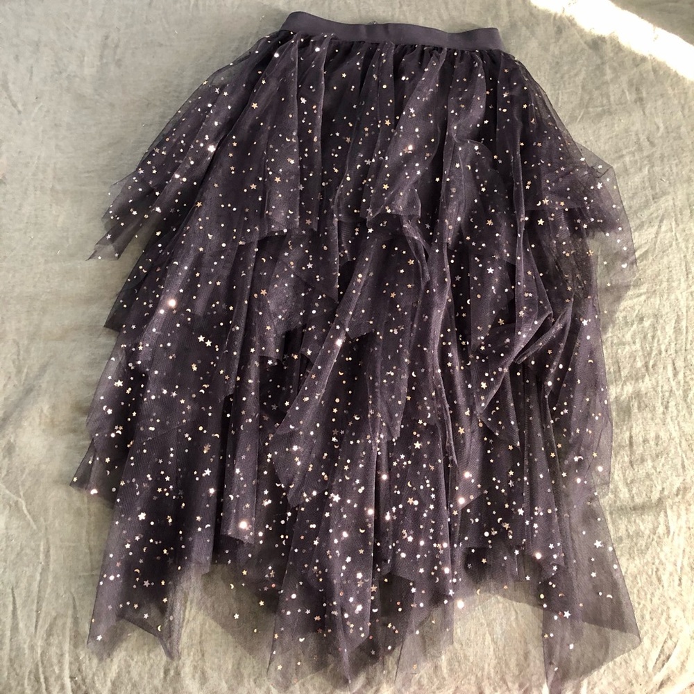Starry Tulle Skirt Size Small